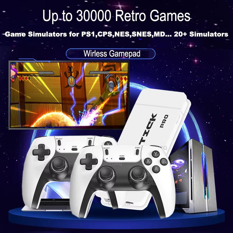M15 plus Game Stick Pro Mini TV Handheld Game Classic Game Emulator HD Output Gaming Retro Consola for Arcade Games